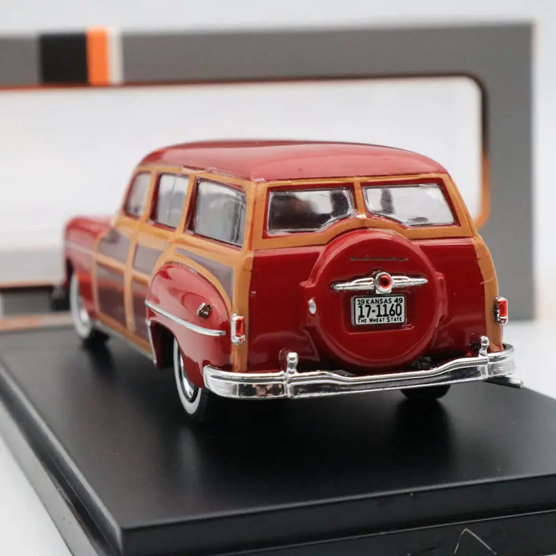 Премиум X 1/43 для Dodge Coronet Woody Wagon 1949 Bordeaux PRD563 Ограниченная серия литья под давлением