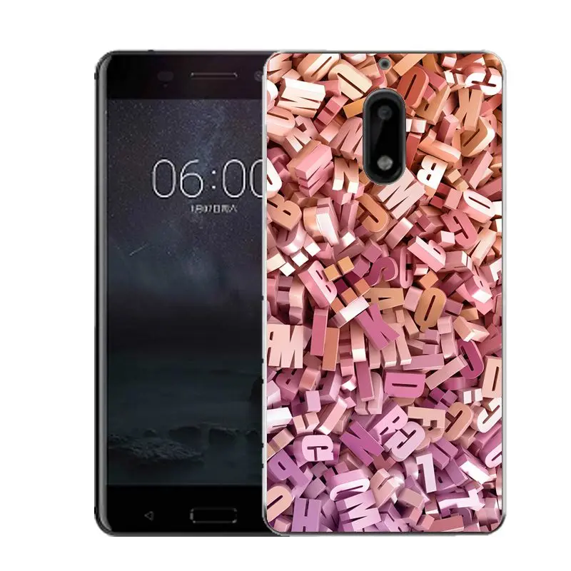 Qmswei силиконовый чехол для телефона nokia3 nokia5 nokia6 nokia8 N540 N535 ясно клубника медведь