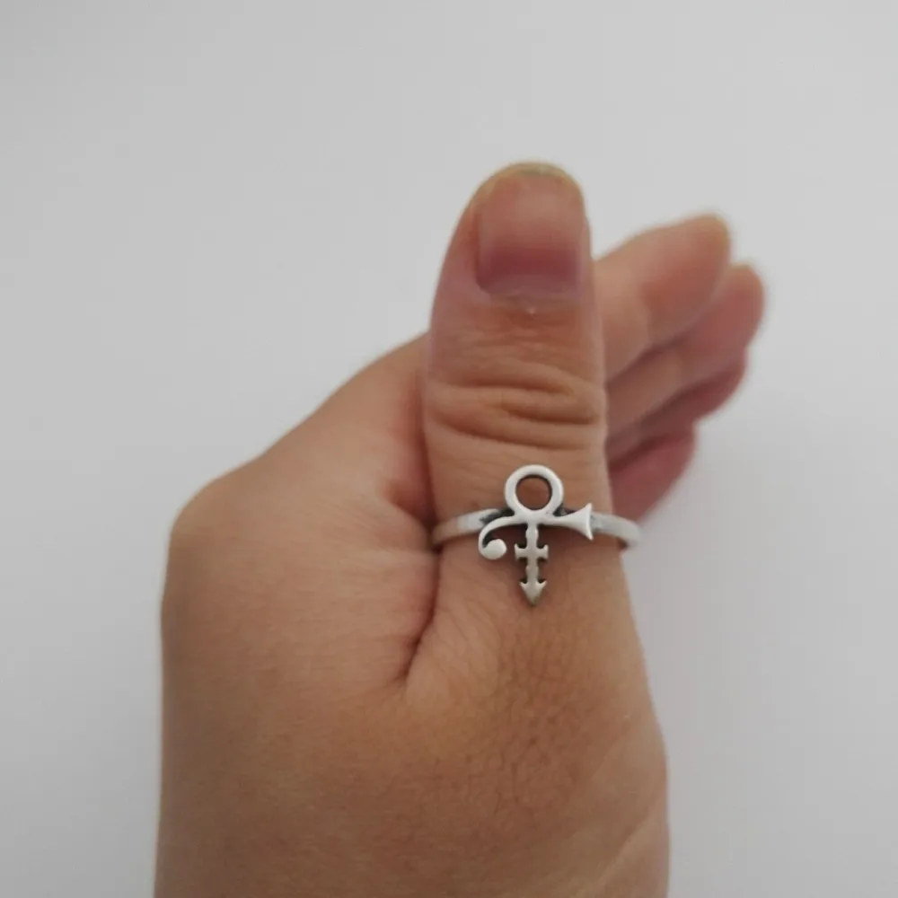 10 шт. новинка стимпанк Рип символ принца фиолетовая фотография кольцо певицы