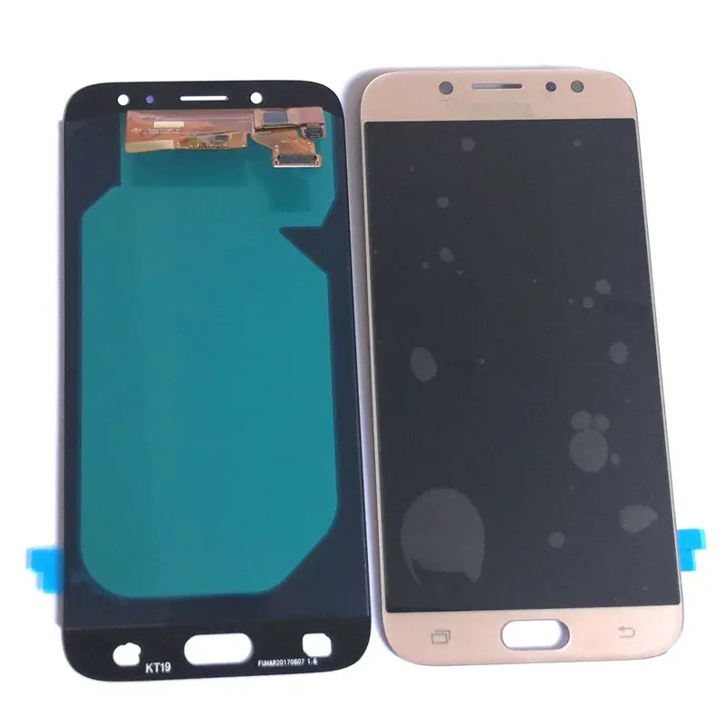Amoled для Samsung Galaxy J7 Pro 2017 J730 J730F J730Y J730M J730FN ЖК экран + Сенсорное стекло дигитайзер