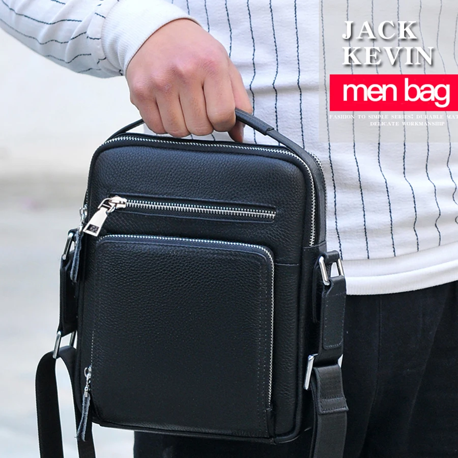 JackKevin 2018 из искусственной кожи мужские сумки Ipad через плечо дорожные 1618|leather man