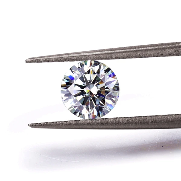 Круглый Блестящий Огранки 0.2ct карат 3 5 мм F цвет Муассанит без огранки камень VVS1