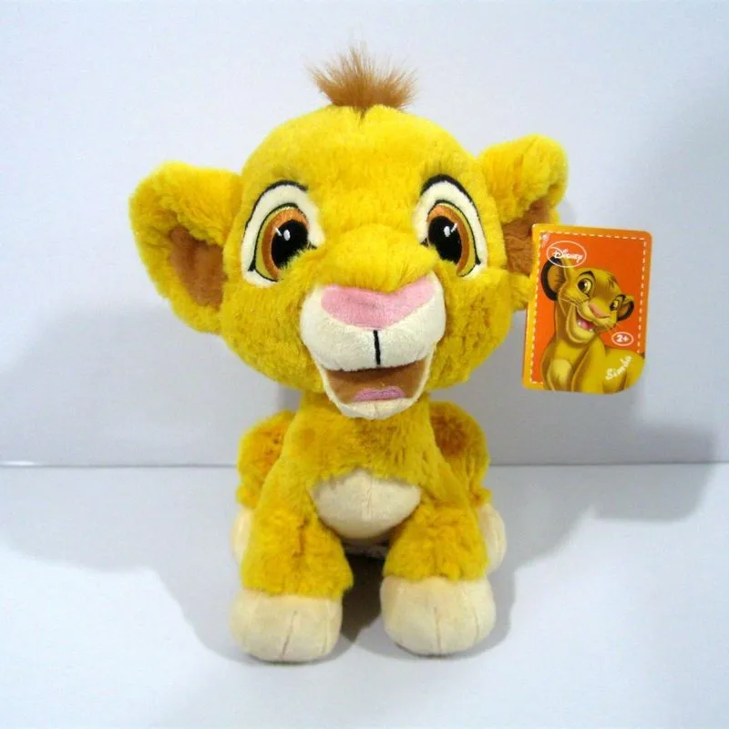 

Игрушка плюшевая Сидящая 23 см = 9 дюймов, мультяшная мягкая игрушка Simba, Король Лев, Simba, подарок для ребенка