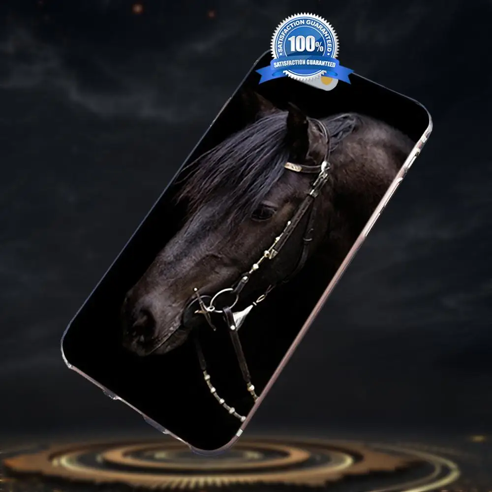 as picture Для Сяо mi красный mi 5 4A 3 3 S Pro mi 4 mi 4i mi 4C mi 5 mi 5S mi Max Mix Примечание 2 3 4 плюс мягкая TPU Чехлы работает черный Четверть Лошади - Цвет: as picture