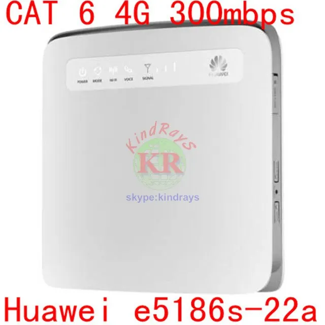 Разблокированный мини роутер 3g 4g huawei e5186 lte с sim картой rj45 Cat6 300 Мбит/с беспроводной