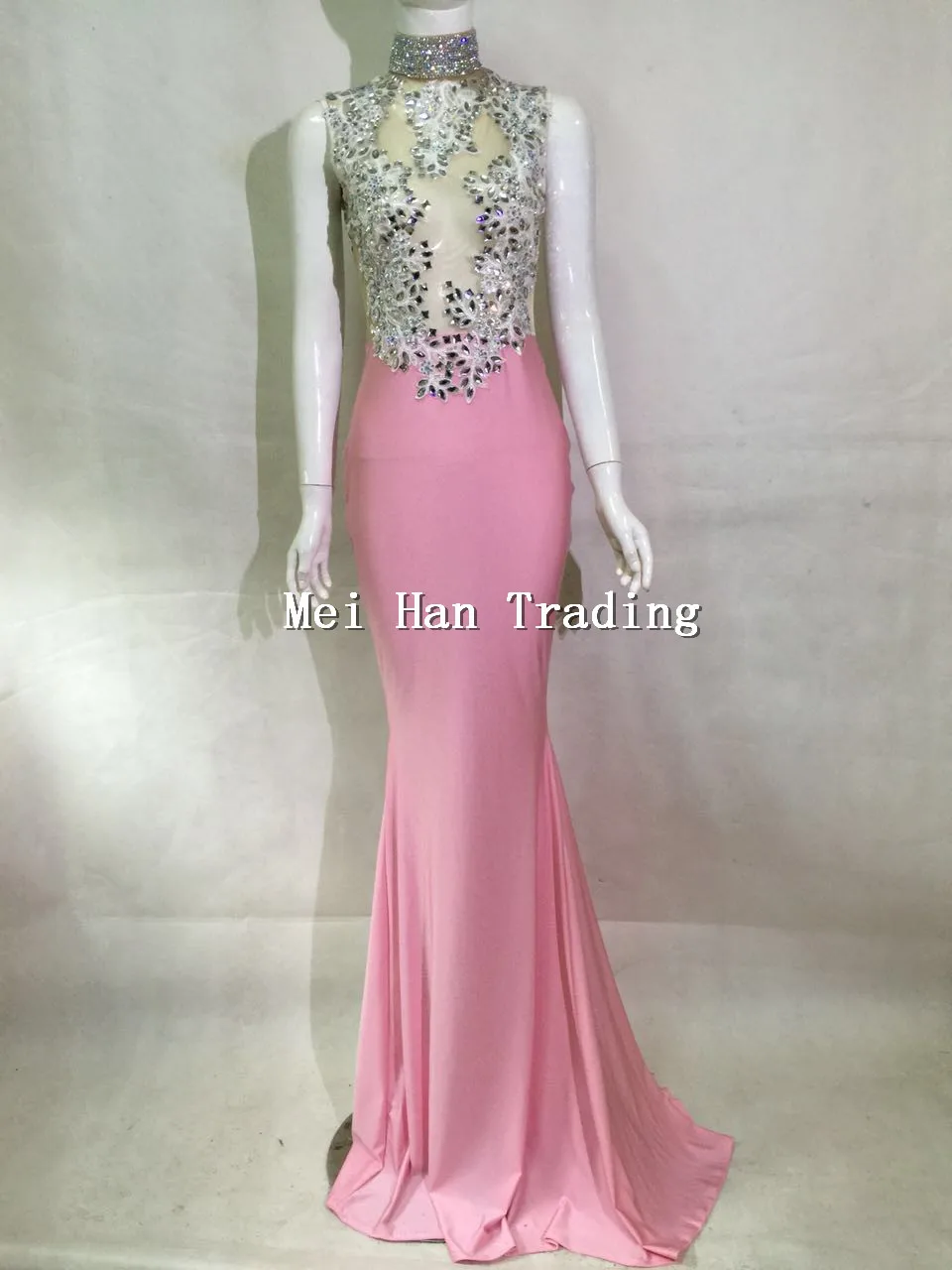 Модное кружевное розовое платье облегающее длинное сексуальное женское