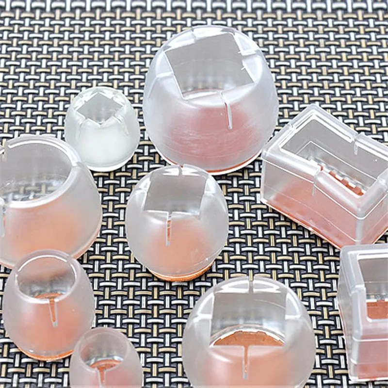 4pcs Round Bottom for dia. 37-42mm Chair Leg Foot Protect Pad Furniture Table Base Cap Cover Antiskid Floor Protection NO.2 HT | Мебель