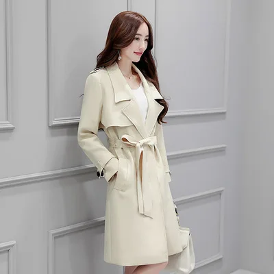 Модное осеннее и весеннее тонкое длинное пальто 2017|coat spring|new spring autumnlong coat autumn |