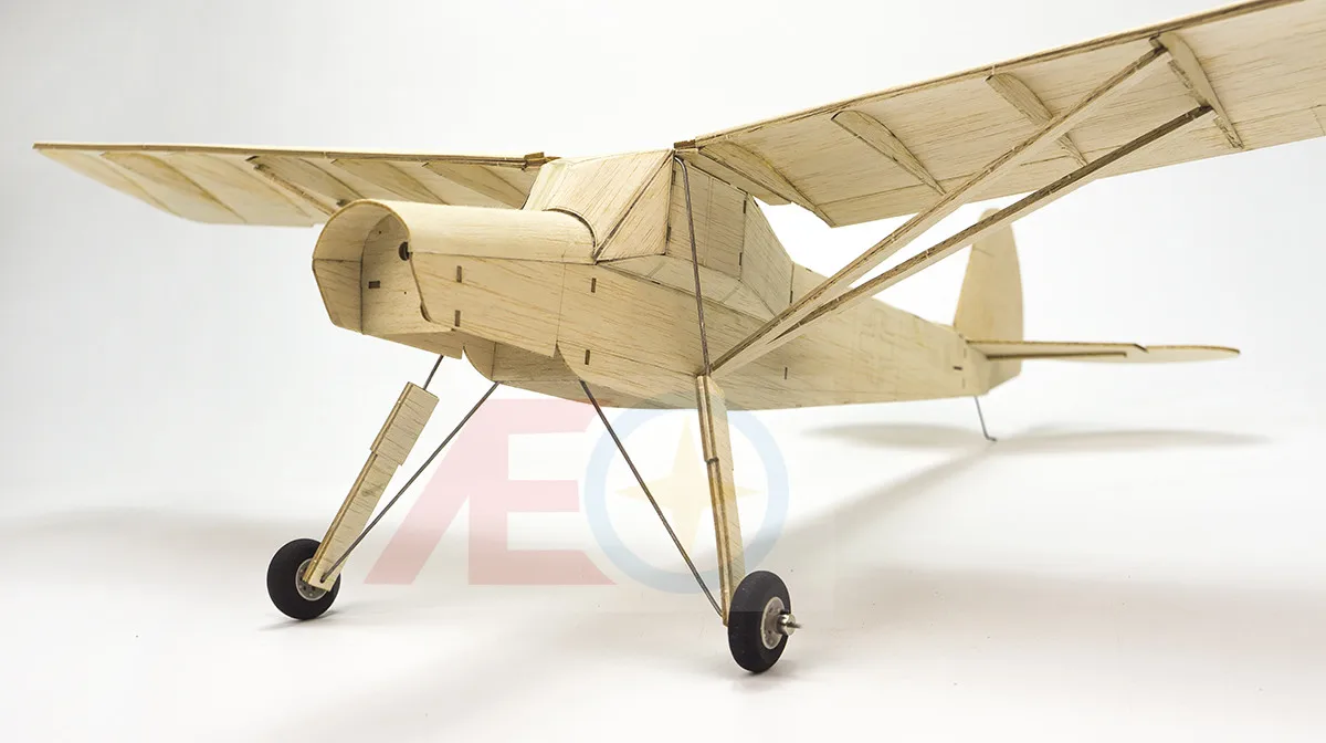 Fieseler Fi 156 Storch размах крыльев 777 мм Balsawood самолет набор лазерная резка набор из пробкового дерева модель самолета DIY строительные игрушки