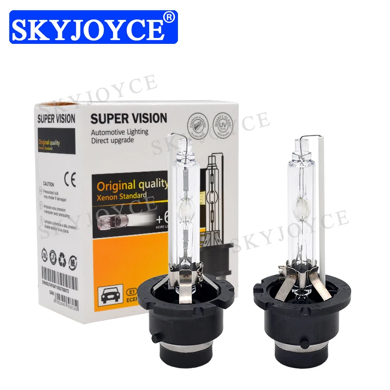 SKYJOYCE D2S D4S 2020 новая HID лампочка 35 Вт D1S D1R D2R D3S D3R D4R 55 4300K 5000K 6000K 8000K Автомобильная фара