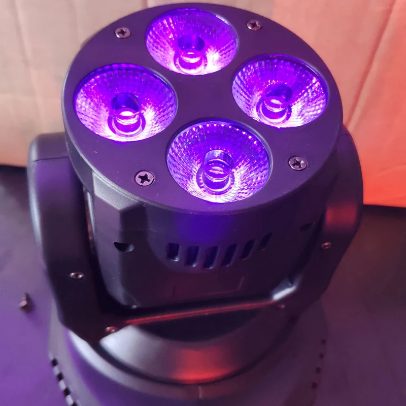 ASL 4*12W 6in1 Луч 4 Led Moving головной свет|Эффект освещения сцены| |