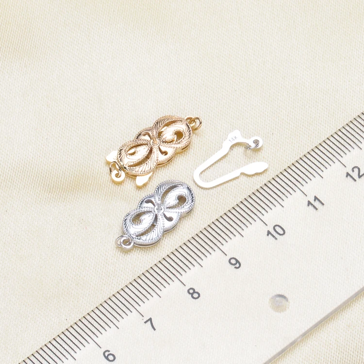 

DIY Jewelry Fittings Fastener Clousure Pearl Clasps Accessories For Women Beads Pearls Bracelets Necklace DIY Making