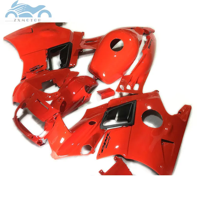 Высокое качество обтекателя Для HONDA CBR600 F2 1991 1992 1993 1994 Мотоцикл Обтекатели красный дорожно тела ремонт CBR 600 F2 91 93 94