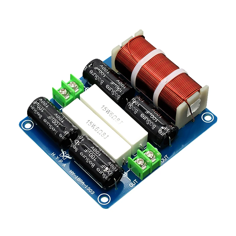 

AIYIMA 2Pcs 200W Subwoofer Crossover Super Bass Speaker Frequency Divider Crossover Filters For 10 Inch Subwoofers