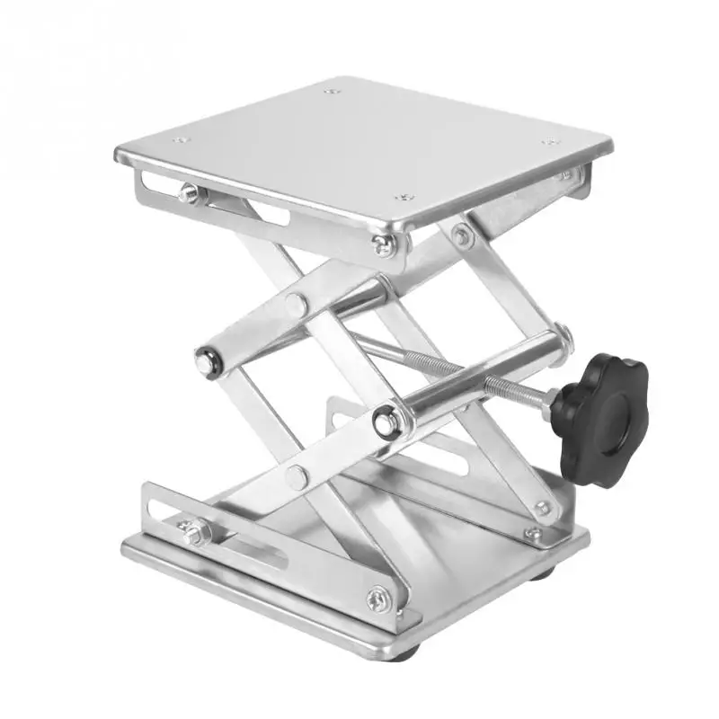 

Laboratory Lifting Platform Stand Scissor Rack 150*150*250mm Laboratory Lifting Table Stainless Steel