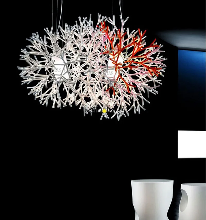 Современный краткий уникальный дизайн коралловый подвесной светсветильник