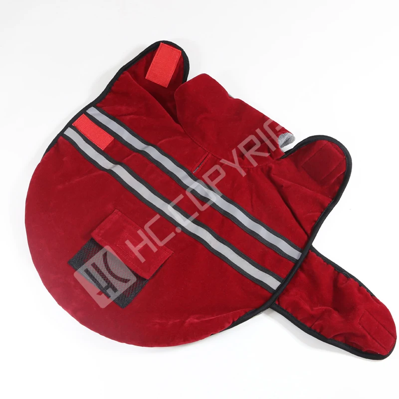 Новая зимняя теплая одежда для собак куртка маленьких безопасная