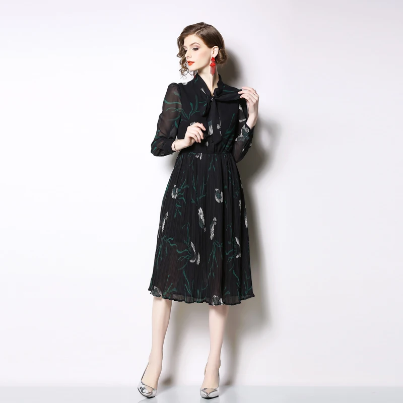 Европейская станция 2019 новая Ранняя весна новый шарф воротник печатных средней