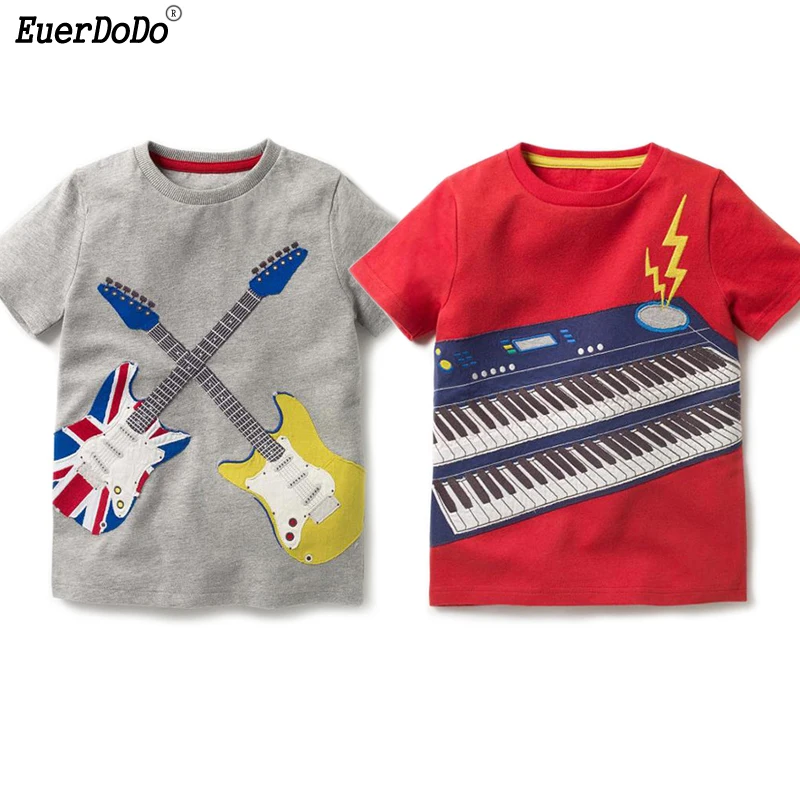 Детские футболки От 2 до 12 лет футболка с коротким рукавом для мальчиков и девочек