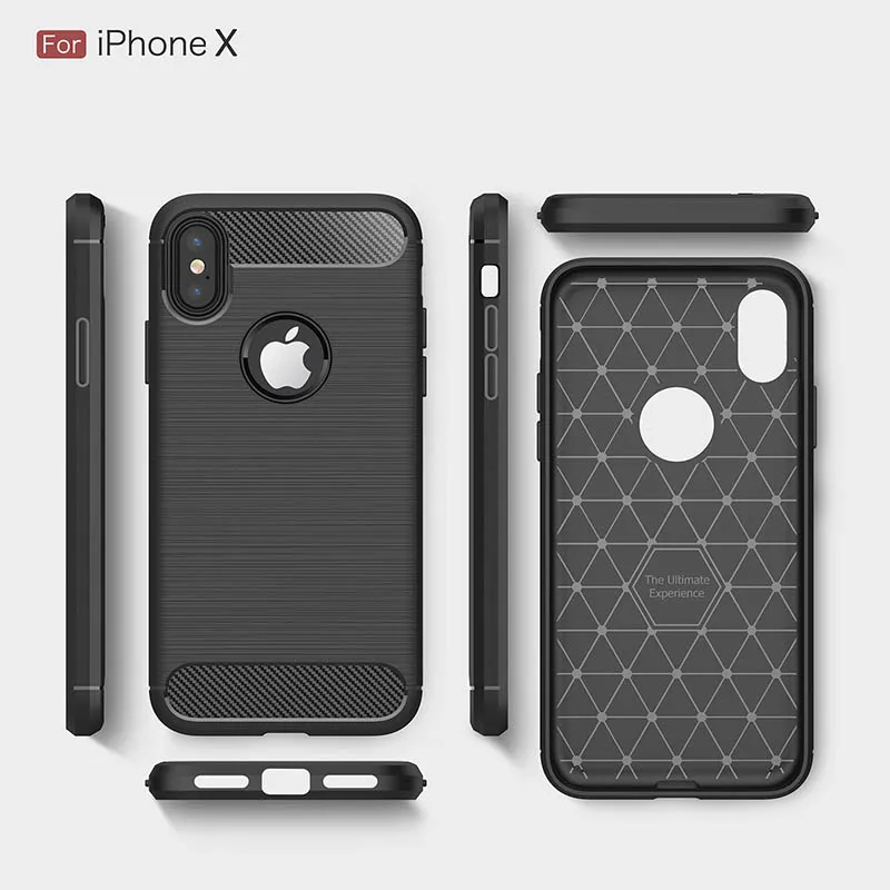 Магнитный адсорбционный чехол для телефона iphone X 7 plus с металлической рамкой из