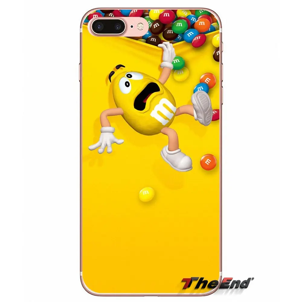 Милый чехол для бутылки с шоколадом M &amp Sony Xperia Z Z1 Z2 Z3 Z5 compact M2 M4 M5 E3 T3 XA Aqua LG G4 G5 G3 G2 Mini