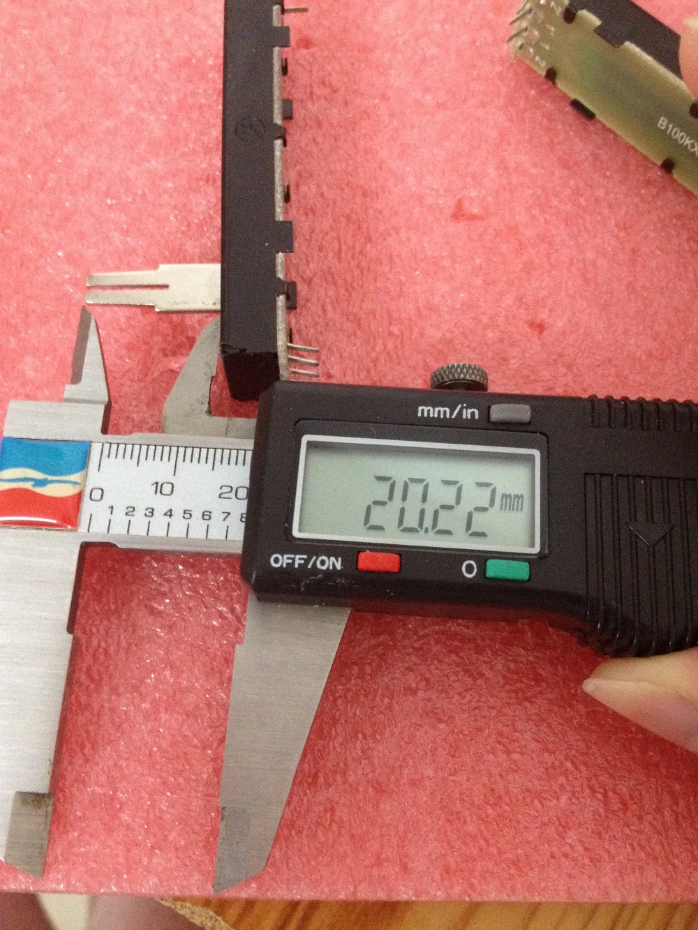 2 шт. Альфа прямая направляющая ось скользящий потенциометр длина 73 мм сантиметры