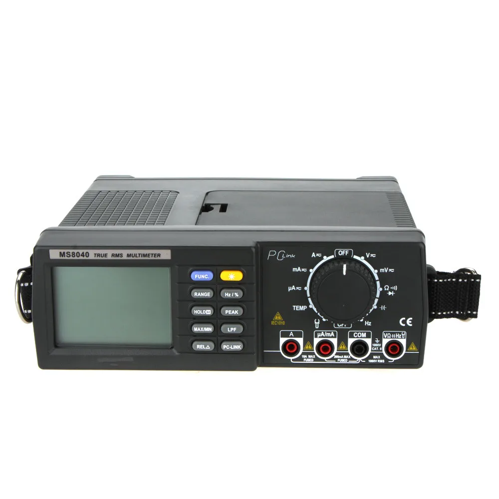 MASTECH 22000 отсчетов MS8040 настольный мультиметр AC TRMS Макс/мин для анализа данных ПК|bench