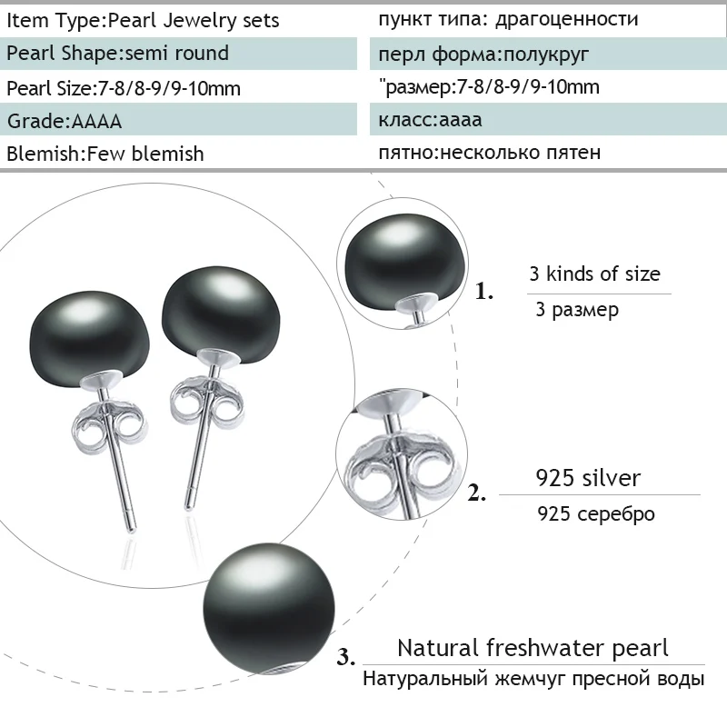 Серьги [NYMPH] из стерлингового серебра с жемчугом ювелирные изделия натурального