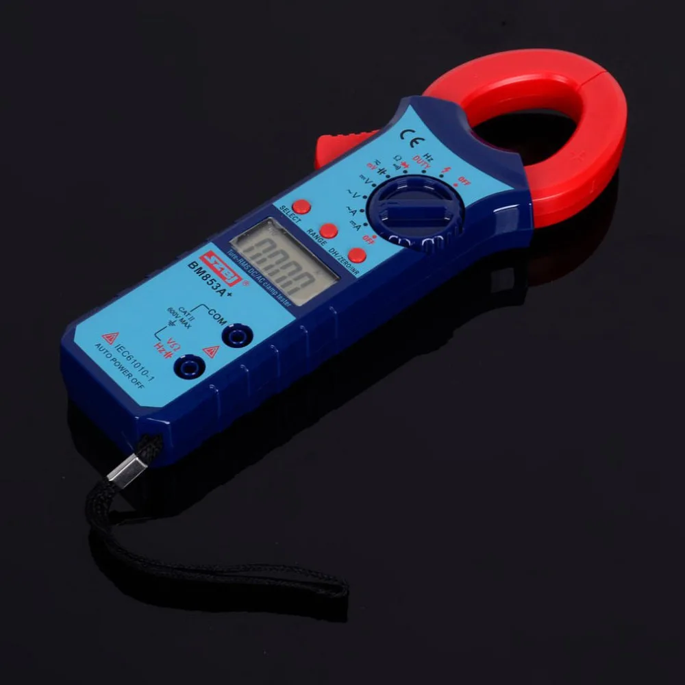 BM853A+ Digital Clamp Meter LCD Multimeter Current Pincers Voltmeter Ammeter Ohm Voltage Tester | Инструменты