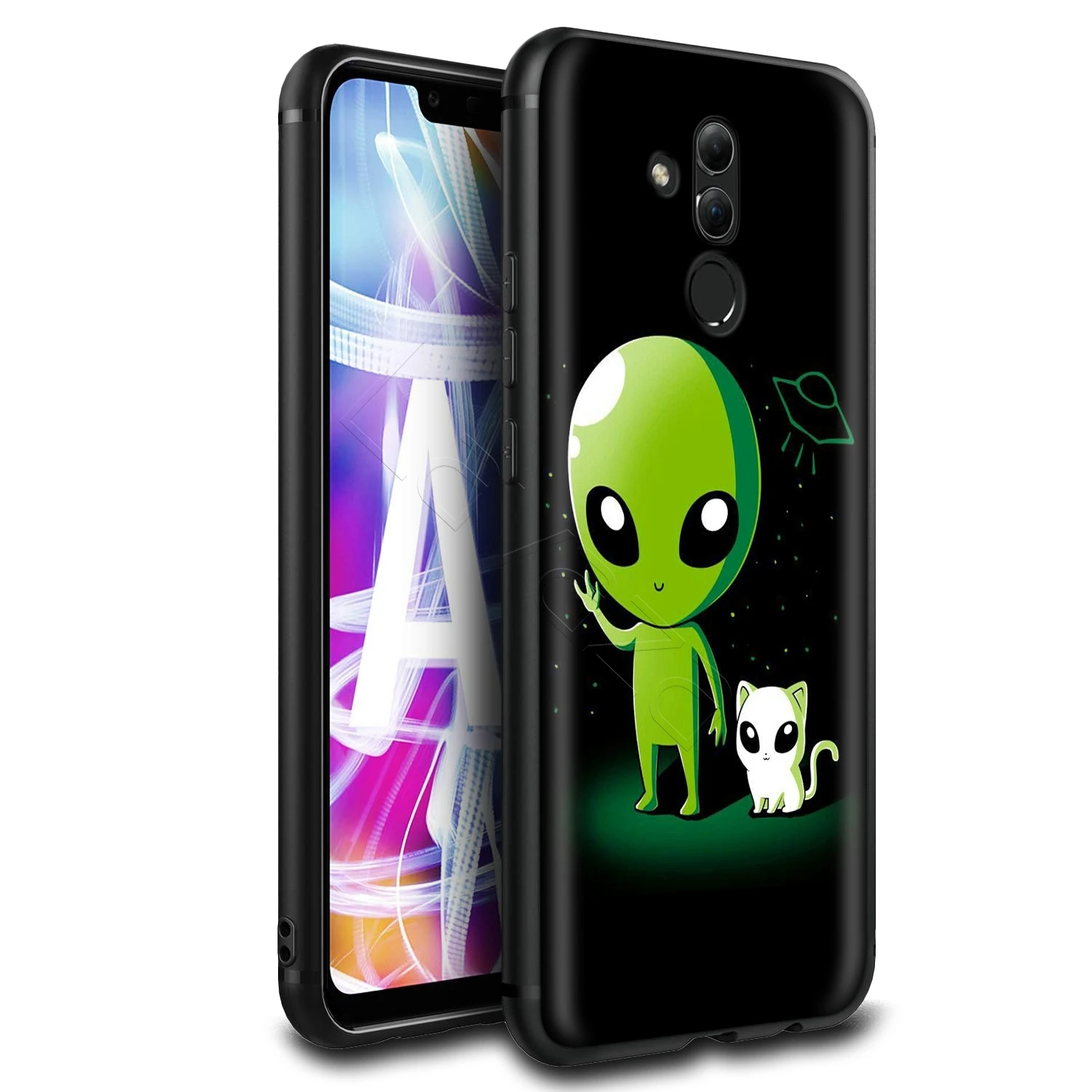 Забавный чехол Lavaza с инопланетянином для Huawei Honor 10 9 8 8x 8c 7x 7c 7a Note Nova 3 3i Lite Y9 Y7 Y6 |