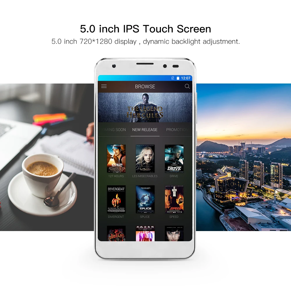 YUNTAB 5 дюймов 4G разблокированный смартфон S505 Android6.0 планшет четырехъядерный 2 ГБ + 32