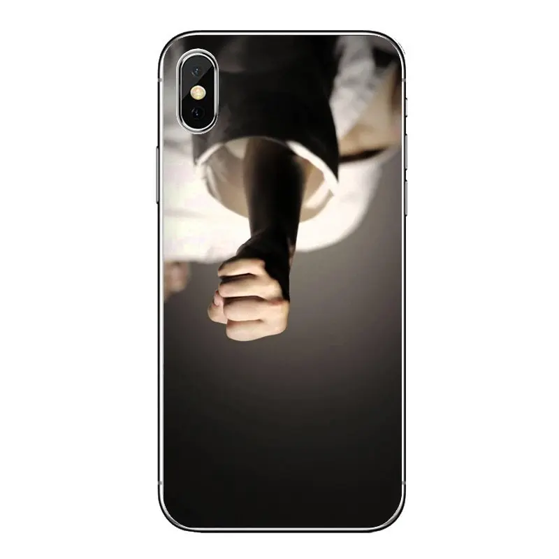 Мягкие прозрачные чехлы для Motorola Moto X4 E4 E5 G5 G5S G6 Z Z3 G3 C Play Plus красивые обои карате |