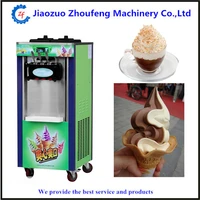 hot sale 220v electric soft ice cream machine zf