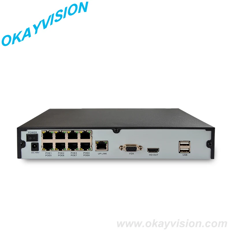 4ch/8ch ONVIF Full HD 1080 P 48 В реального PoE NVR все в одном сети видео регистраторы для ip камер