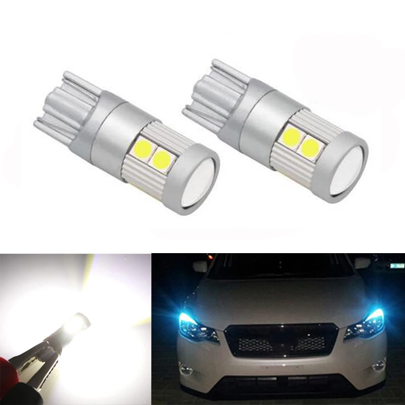 2x Canbus T10 W5W 168 194 светодиодный просвет Автомобильные стояночные огни для Subaru