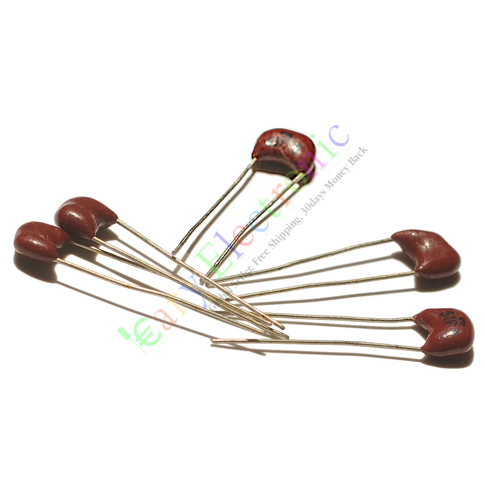 Оптом и в розницу длинные свинцовые новые серебряные слюды конденсаторы 300pF 500V