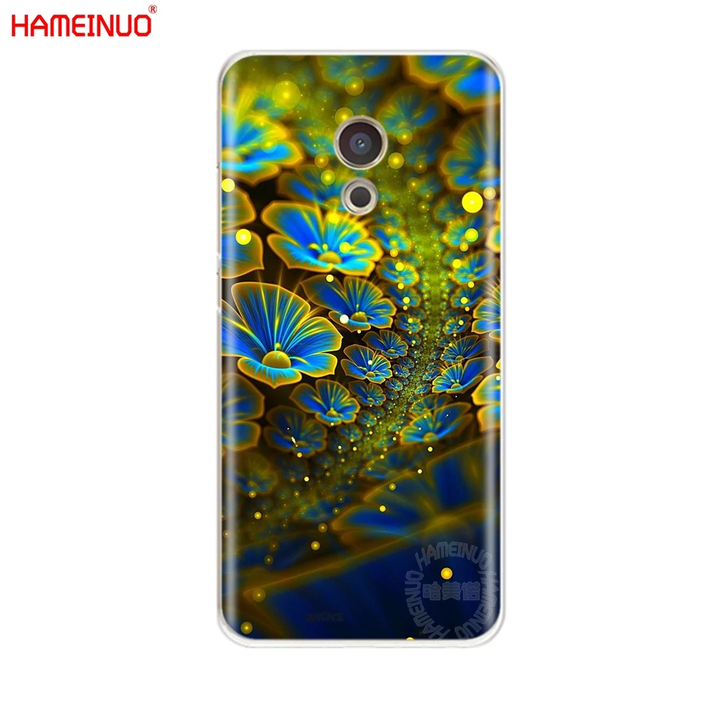 Красочная Фрактальная крышка HAMEINUO для Meizu M6 M5 M5S M2 M3 M3S MX4 MX5 MX6 PRO 6 5 U10 U20 note