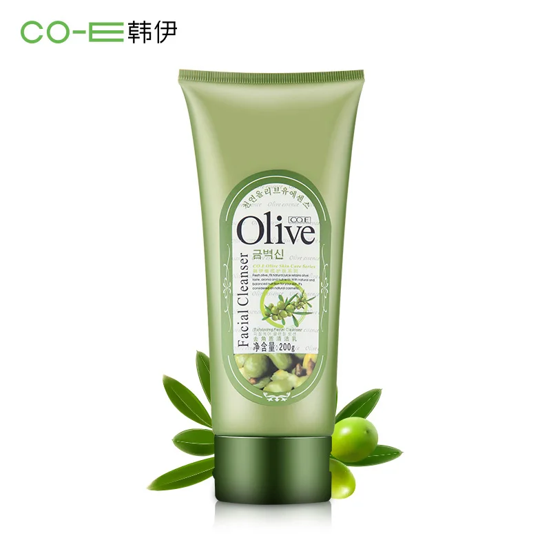 Co. e оливковое пилинг очищающий гель для лица скраб глубокое очищение Beauty уход за