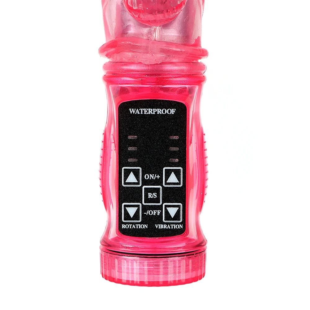 IKOKY вращение двойная Стимуляция Вибратор силиконовый массажер для точки G