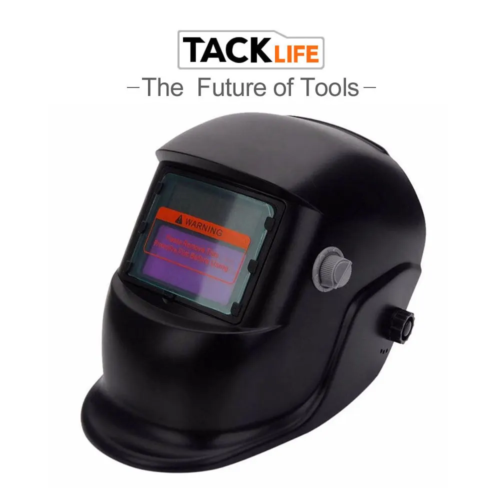 Tacklife Сварочная маска с функцией автоматического затемнения Автоматическое включение/выключение питания сварочный шлем сварочные принадлежности режим шлифовки сварки