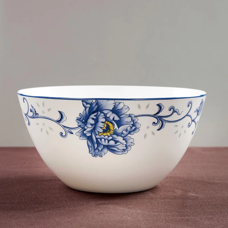 

Garland glazed tableware 22/56 head of Chinese blue and white porcelain tableware set up bone china tableware