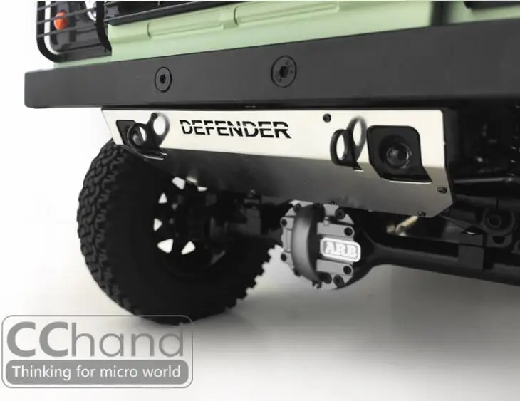 CChand RC4WD D90 D110 металлическая передняя защита шасси и светодиод 5 мм|Детали