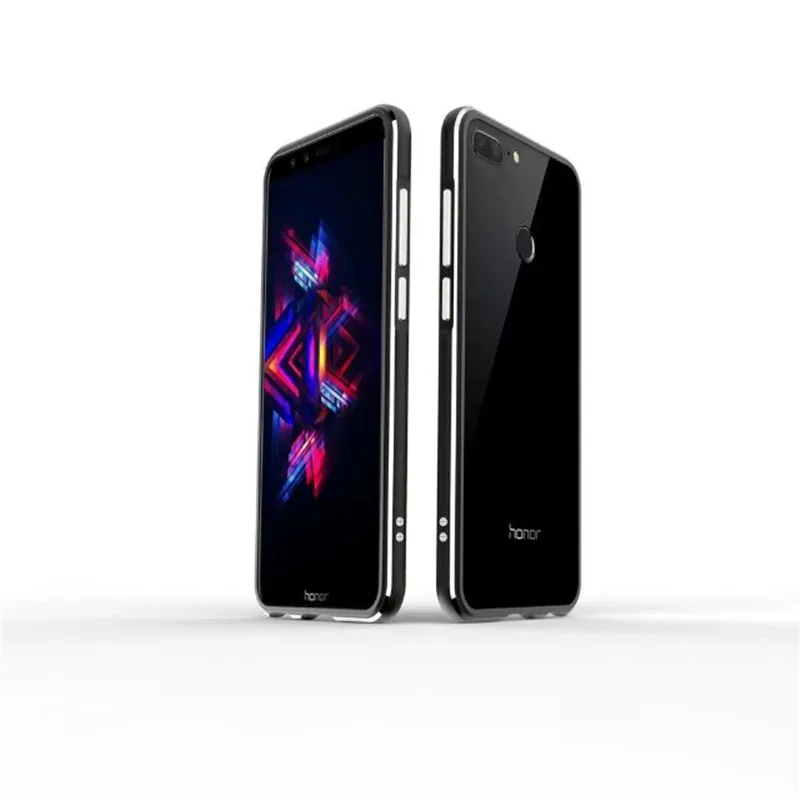 Бампер для Huawei Honor 9 Lite роскошный блестящий металлический алюминиевый бампер с