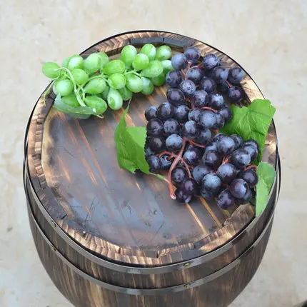 Деревянный Декоративный бочонок для вина из дуба высота 100 см | Дом и сад