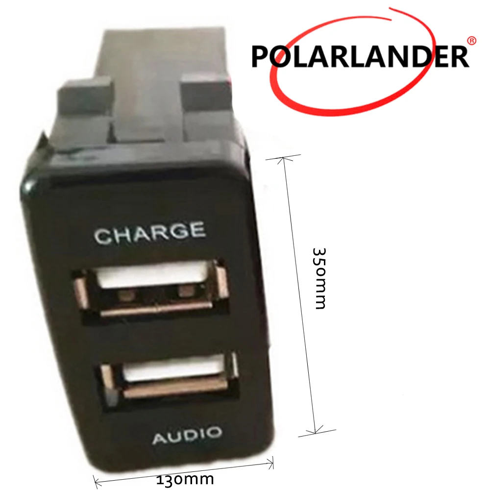 Автомобильное зарядное устройство с двумя разъемами USB 2 1 А 12 В