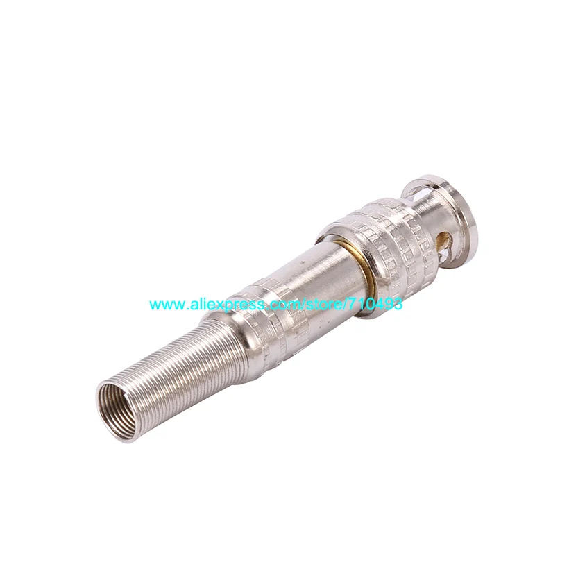 5 шт. разъем BNC мужской без пайки с винтовым штекером для связи с коаксиальным кабелем RG59, адаптер для видеокамеры CCTV и аксессуаров.