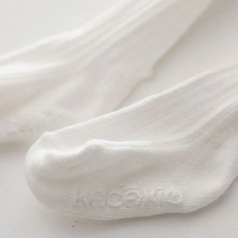 

Pure 0-4 years Tights White Thickened Children Kids Infant Baby Cotton Spring Stockings