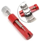 1 комплект, красный металлический регулируемый ремешок для часов, набор инструментов для ремонта, набор инструментов для снятия штифта