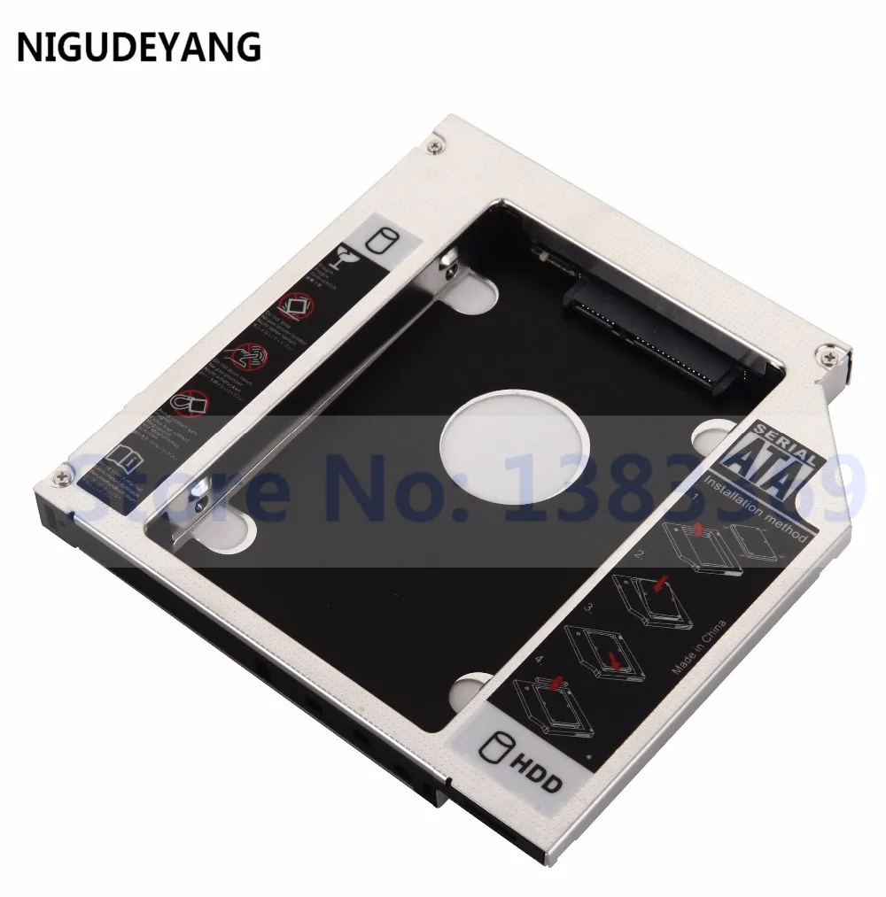 

NIGUDEYANG SATA 2nd Hard HDD SSD Drive Caddy Adapter for ASUS K45 A45 A45V X53E X53SV X53U