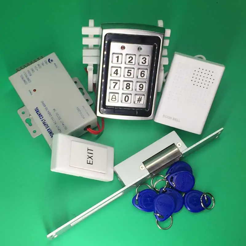 Полная уличная система контроля доступа с Rfid картой металлическим корпусом и